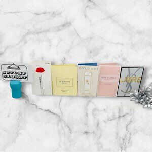 Lot of 5 Kenzo,Jo Malone,Bvlgari,Givenchy,Yves Saint Laurent,Pear,Libre-5pc-NEW